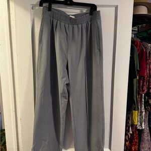 Abercrombie & Fitch Light Gray Elastic Waist Pants